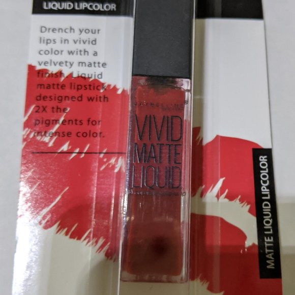 Maybelline Vivid Matte Liquid Lipcolor - Picture 1 of 3